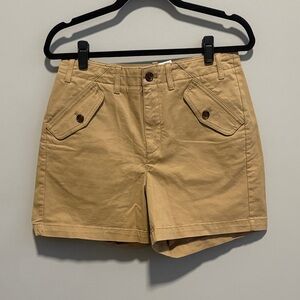 NWT Banana Republic Tan Women's Authentic Chino Shorts